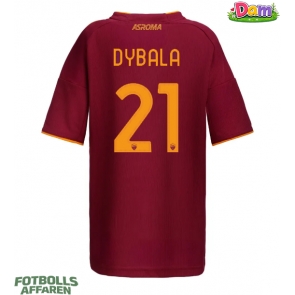 AS Roma Paulo Dybala #21 Hemmatröja Kvinnor 2025-26 Kortärmad